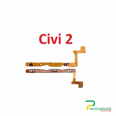 Dây Cáp Nút Nguồn Âm Lượng Xiaomi Civi 2 Âm Lượng Power & Volume Button Flex Cable